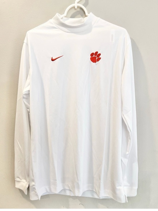 Nike Other - NEW Nike Golf Tour Performance Dri-Fit Clemson Tigers Long Sleeve Shirt Sz 4XL